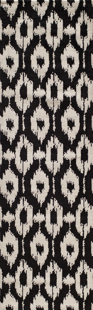 Momeni Heavenly HE-02 Black Area Rug Closeup