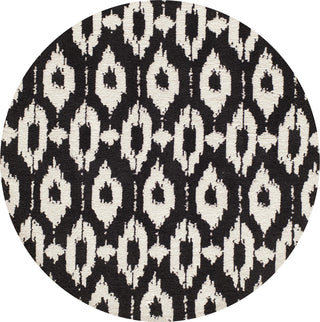 Momeni Heavenly HE-02 Black Area Rug Detail Shot