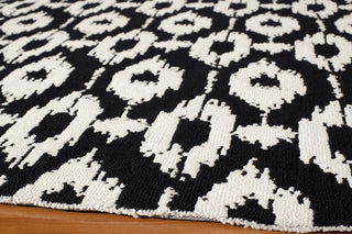 Momeni Heavenly HE-02 Black Area Rug Closeup