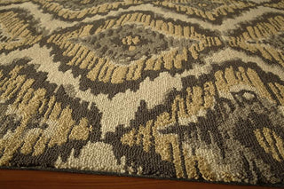 Momeni Heavenly HE-03 Grey Area Rug Corner Shot