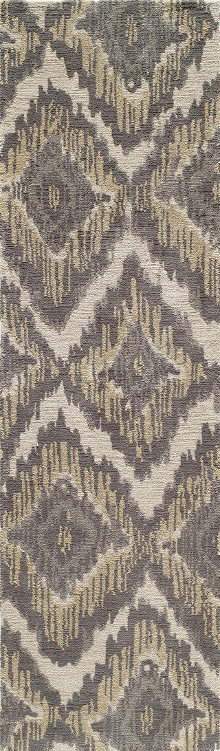 Momeni Heavenly HE-03 Grey Area Rug Closeup