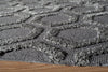 Momeni Heavenly HE-23 Charcoal Area Rug Corner Shot Feature