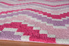 Momeni Heavenly HE-29 Pink Area Rug Corner Shot Feature
