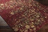 Surya Henre HEE-1005 Red/Neutral Area Rug Closeup