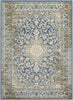 Surya Henre HEE-1007 Blue/Neutral Area Rug 5' X 7'6''