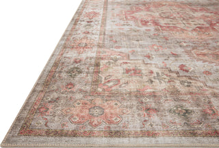 Loloi II Heidi HEI-02 Dove/Spice Area Rug Corner