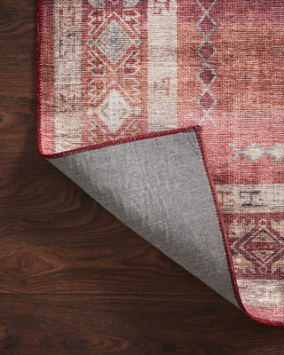 Loloi II Heidi HEI-03 Sunset/Natural Area Rug Backing