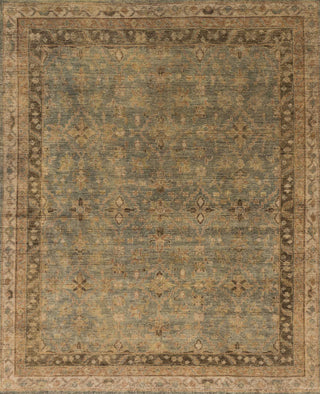 Loloi Heirloom HQ-04 Aqua/Terracotta Area Rug Main Image 