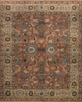 Loloi Heirloom HQ-08 Brick/Sand Area Rug