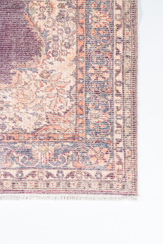 Momeni Helena HEL-5 Plum Area Rug Corner Image