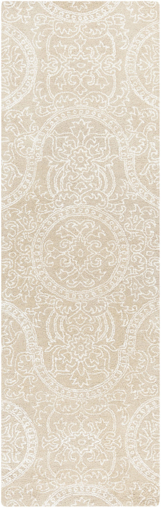 Surya Henna HEN-1002 Beige Area Rug 2'6'' x 8' Runner