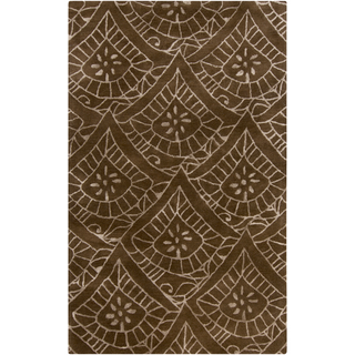 Surya Henna HEN-1004 Chocolate Area Rug 5' x 8'