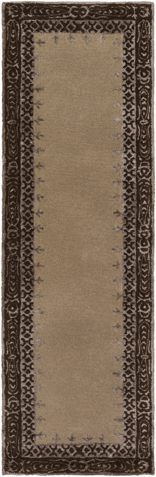 Surya Henna HEN-1007 Olive Area Rug 2'6'' x 8' Runner