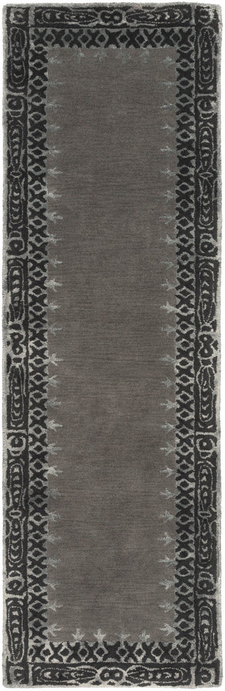 Surya Henna HEN-1009 Slate Area Rug 2'6'' x 8' Runner