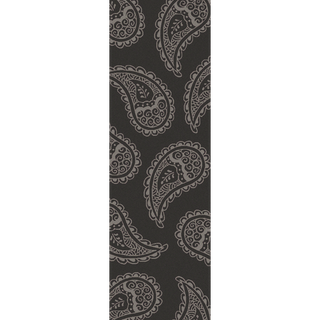 Surya Henna HEN-1013 Black Area Rug 2'6'' x 8' Runner