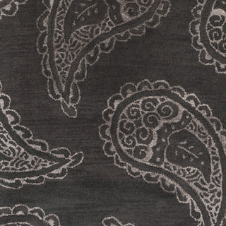 Surya Henna HEN-1013 Black Hand Tufted Area Rug Sample Swatch