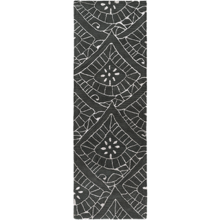 Surya Henna HEN-1015 Chocolate Area Rug 2'6'' x 8' Runner