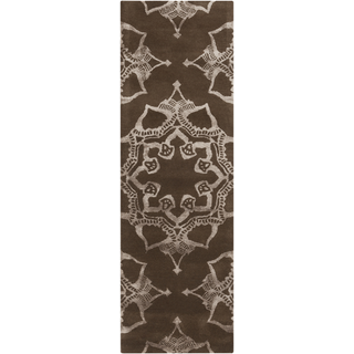 Surya Henna HEN-1018 Chocolate Area Rug 2'6'' x 8' Runner