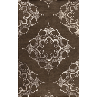 Surya Henna HEN-1018 Chocolate Area Rug 5' x 8'