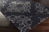 Surya Henna HEN-1021 Slate Hand Tufted Area Rug 5x8 Corner