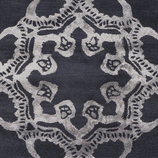 Surya Henna HEN-1021 Slate Hand Tufted Area Rug Sample Swatch