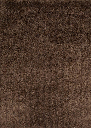 Loloi Hera Shag HG-01 Chocolate Area Rug Main