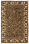 LR Resources Heritage 10108 Green/Ivory Hand Tufted Area Rug 5' X 7'9''