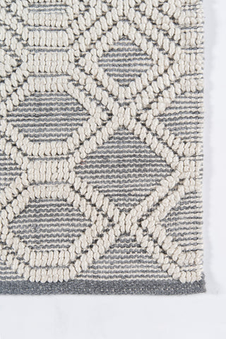 Momeni Hermosa HRM-1 Grey Area Rug Close up