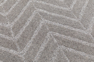 NuStory Essential Herringbone Gray Area Rug 