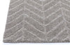 NuStory Essential Herringbone Gray Area Rug 