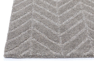 NuStory Essential Herringbone Gray Area Rug 
