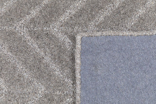 NuStory Essential Herringbone Gray Area Rug 