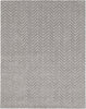 NuStory Essential Herringbone Gray Area Rug 