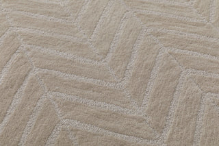 NuStory Essential Herringbone Ivory Area Rug 