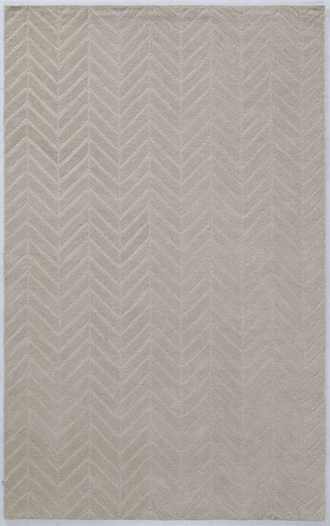 NuStory Essential Herringbone Ivory Area Rug main image