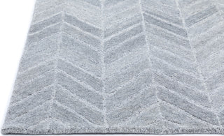 NuStory Essential Herringbone Silver Area Rug 