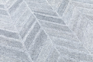 NuStory Essential Herringbone Silver Area Rug 