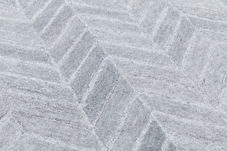 NuStory Essential Herringbone Silver Area Rug 