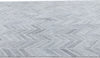 NuStory Essential Herringbone Silver Area Rug 