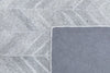 NuStory Essential Herringbone Silver Area Rug 
