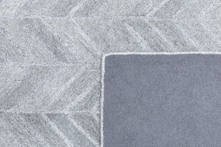 NuStory Essential Herringbone Silver Area Rug 
