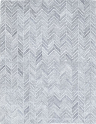 NuStory Essential Herringbone Silver Area Rug 