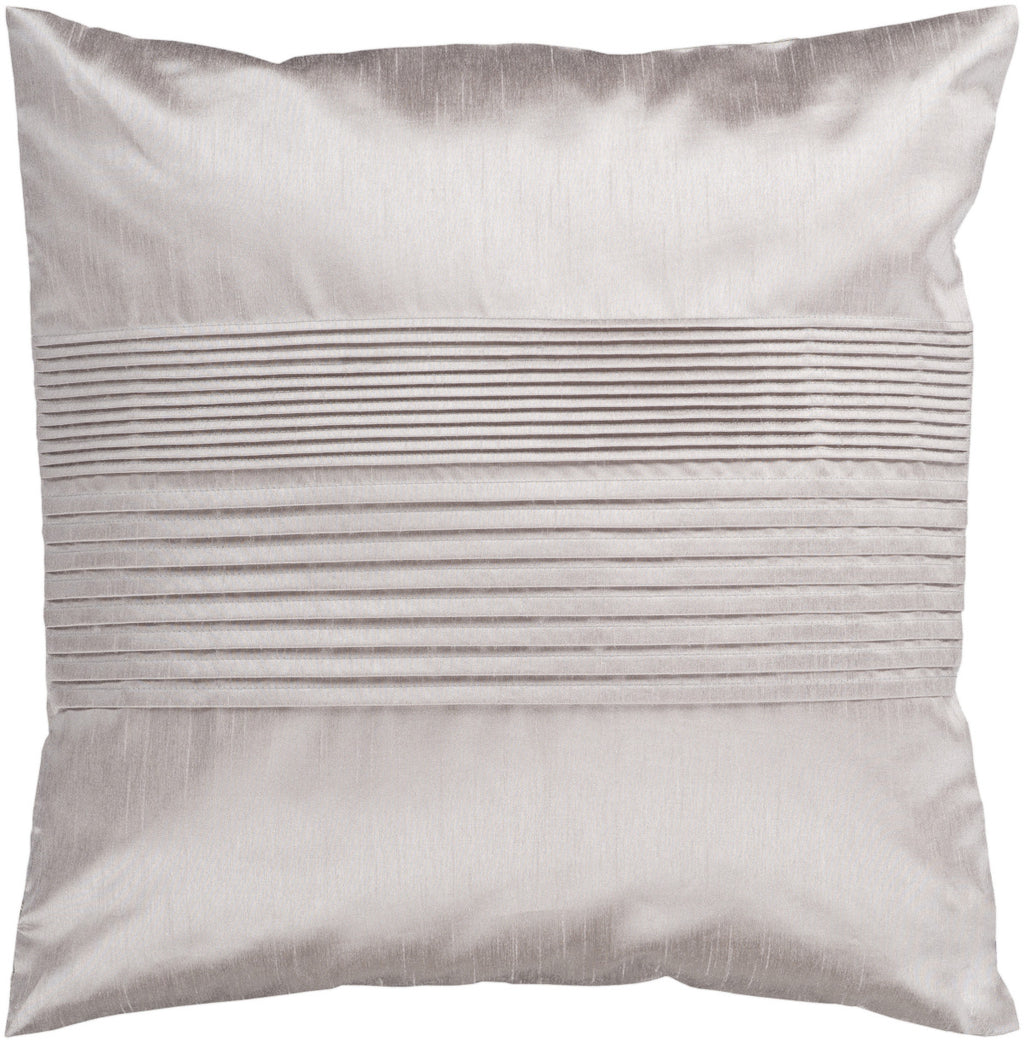 Surya Solid Pleated Lori Lee HH-015 Pillow 18 X 18 X 4 Poly filled