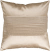 Surya Solid Pleated Lori Lee HH-019 Pillow 18 X 18 X 4 Down filled
