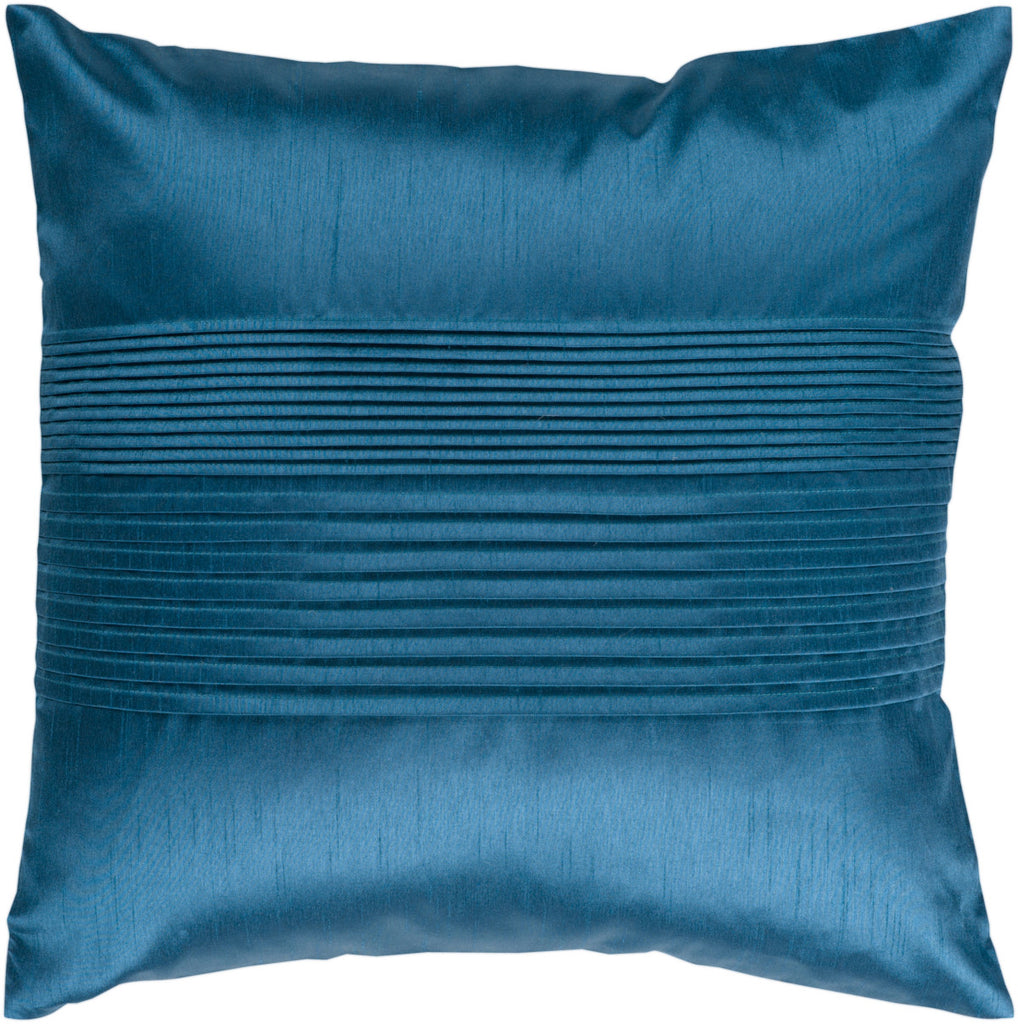 Surya Solid Pleated Lori Lee HH-024 Pillow 18 X 18 X 4 Down filled