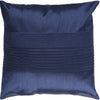 Surya Solid Pleated Lori Lee HH-029 Pillow 22 X 22 X 5 Poly filled