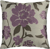 Surya Blossom Wild Flowers HH-048 Pillow 18 X 18 X 4 Down filled