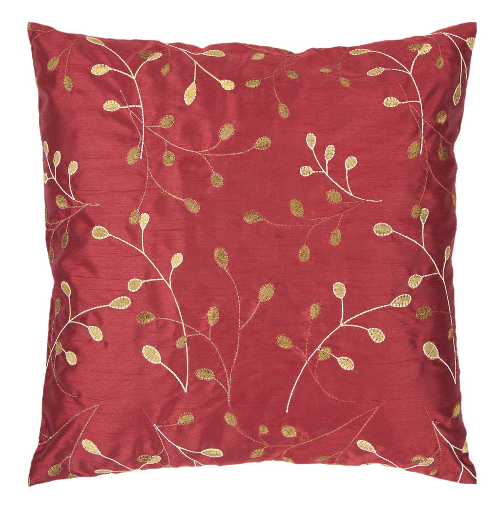 Surya Blossom Fresh Floral HH-093 Pillow 22 X 22 X 5 Poly filled