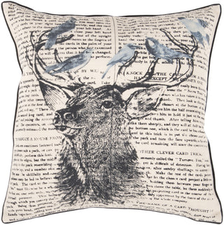 Surya Alaska Chic Deer HH-116 Pillow 22 X 22 X 5 Poly filled