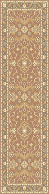Surya Hillcrest HIL-9009 Taupe Hand Knotted Area Rug 2'6'' X 8'